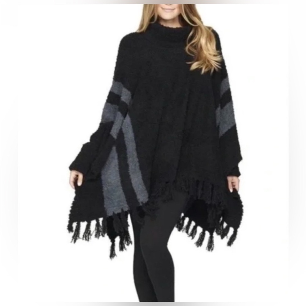 Barefoot Dreams Cozychic Beach Poncho NWT O/S Plus